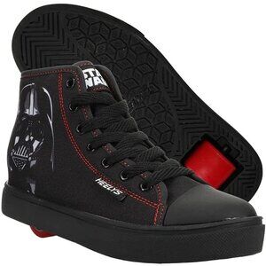 HEELYS Hustle Stars Wars Black/Red Men's 12 M darth Vader